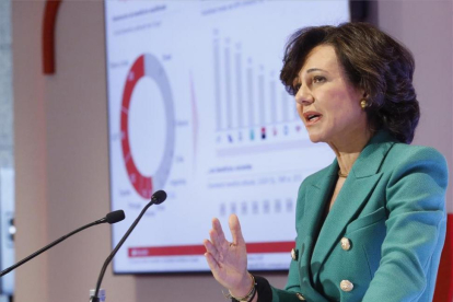 La presidenta del Santander, Ana Botín-EFE