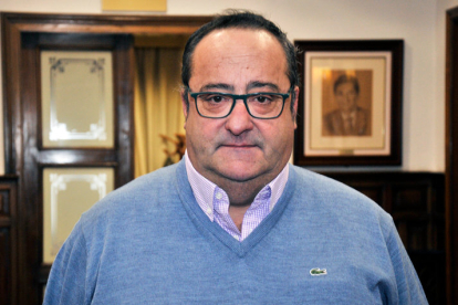 Juan Carlos Gonzalo Hernández, actual alcalde y candidato del PP en Gómara.- HDS