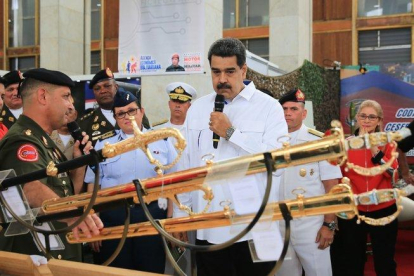 El presidente de Venezuela, Nicolas Maduro, en un evento públcio en Caracas.-PRENSA MIRAFLORES