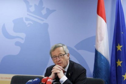 El presidente de la Comisión Europea, Jean-Claude Juncker, en rueda de prensa en Bruselas, en una imagen de archivo.-Foto:   REUTERS / YVES HERMAN