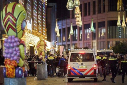 Imagen del lugar donde se ha producido el ataque en La Haya.-PHIL NIJHUIS (AP)