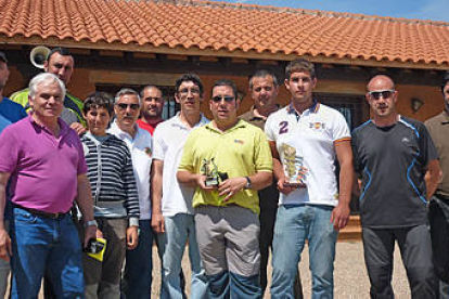 Algunos de los tiradores sorianos en el provincial. / Delegación Soriana de Caza-