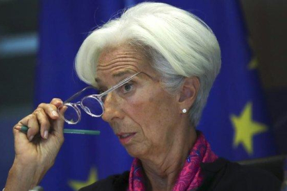 Christine Lagarde, en el Parlamento Europeo.-AP / FRANCISCO SECO