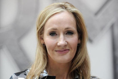 J.K. Rowling, la creadora de Harry Potter durante una presentación en Londres en 2011-CARL COURT / AFP