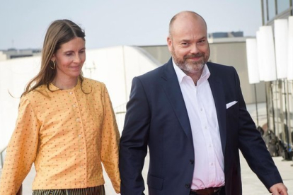 Anders Hoilch Povlsen y su esposa, Anne.-REUTERS / RITZAU SCANPIX