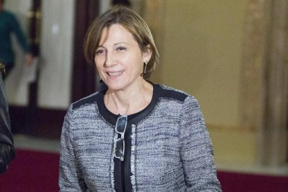La presidenta del Parlament, Carme Forcadell.-FERRAN NADEU