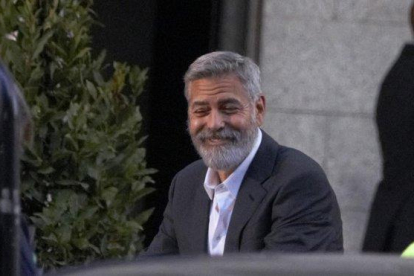 George Clooney, este martes en Madrid.-EUROPA PRESS / JOSÉ VELASCO