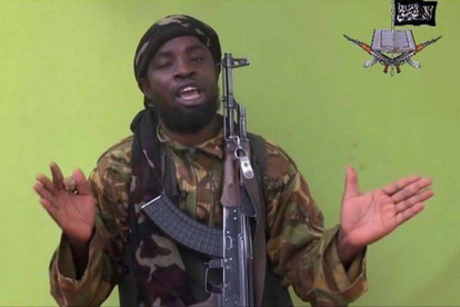 El líder de Boko Haram, Abubakr Shekau, en una imagen del pasado abril.-Foto: AP