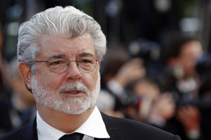 Imagen de George Lucas en una ceremonia en Cannes.-REUTERS