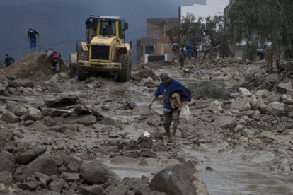 Fuertes lluvias han causado deslaves e inundaciones en varias regiones de Bolivia.-AP