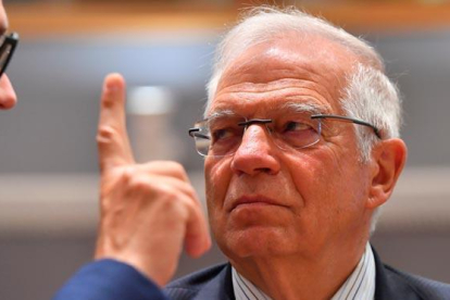 Borrell reconoce que el independentismo catalán puede influir en su cargo en la UE.-JOHN THYS (AFP)