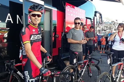 Samuel Sánchez, en una imagen de la Vuelta 2016.-SERGI LÓPEZ-EGEA