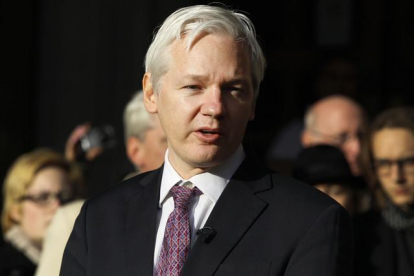 Imagen de Julian Assange, el 5 de diciembre del 2011.-AP