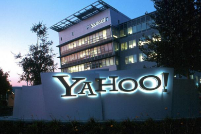 Cuartel general de Yahoo! en Sunnyvale (California).-BRIAN MCGUINESS / AFP