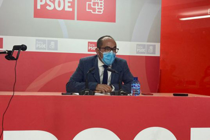 Luis Rey, secretario  general del PSOE en Soria. HDS