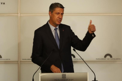 El líder del PPC, Xavier García Albiol.-ALBERT BERTRAN