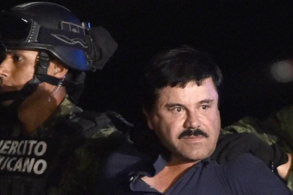 'El Chapo' Guzmán, detenido en enero en México.-AFP / OMAR TORRES