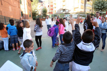 Escolares en el colegio Pedro Gómez Bosque de Valladolid. Miriam Chacón / ICAL-