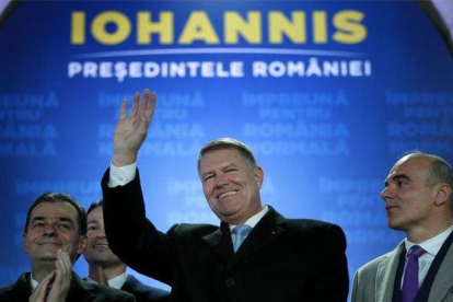 Klaus Iohannis, presidente de Rumanía.-EFE