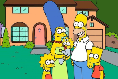 Imagen promocional de la serie de animación estadounidense Los Simpson.-EL PERIÓDICO