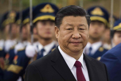 Xi también aludió en numerosas ocasiones a la obtención de esta reunificación de manera pacífica.-AFP