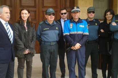 Asistentes a la Junta Local de Seguridad de Almazán. / SUBDELEGACIÓN-