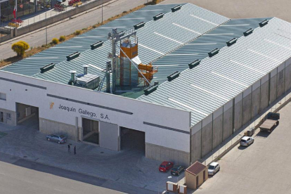 Instalaciones de la empresa Joaquín Gallego en el polígono industrial La Dehesa de Almazán-VALENTÍN GUISANDE