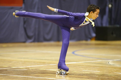 Héctor Díez durante una competición.-CEDIDAS