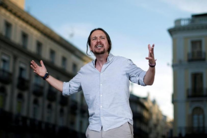 Pablo Iglesias, líder de Podemos-JUAN MEDINA