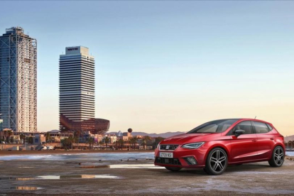 El nuevo Seat Ibiza 2017 presenta sus credenciales en Barcelona.-