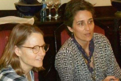 Jodie Foster visita a la hija de Raúl Castro.-INSTAGRAM