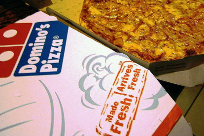 Pizza de Dominos-