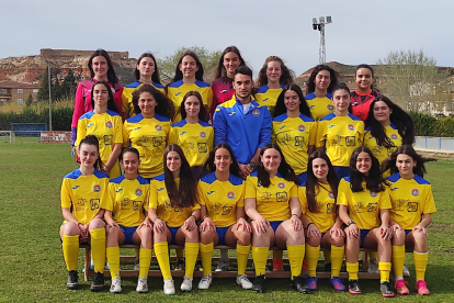 San Esteban femenino de fútbol. ANA HERNANDO