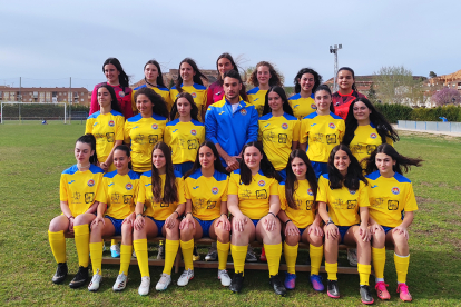 San Esteban femenino de fútbol. ANA HERNANDO