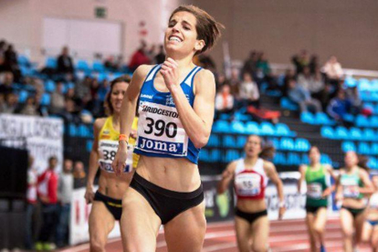 La atleta soriana, Marta Pérez Miguel.-D.S.