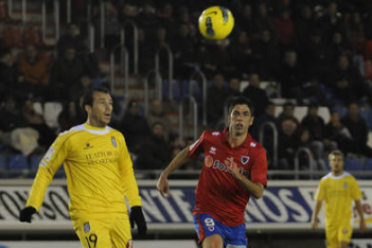 El Numancia sumó ante el Cartagena su tercer empate consecutivo. / ÚRSULA SIERRA-
