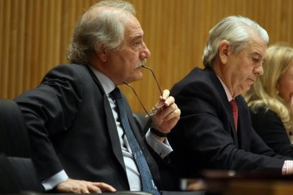 Hernandez Moltó en la comisión de economia del congreso en el 2012.-David Castro