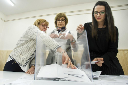 Recuento de votos.-- ICAL