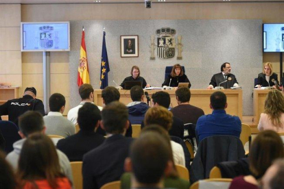 Juicio a los ocho acusados por la agresión a Guardias Civiles en Alsasua en 2016.-EUROPA PRESS
