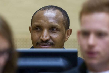 Bosco Ngatanga, alias 'terminator' este miércoles en La Haya.-AFP / MICHAEL KOUREN