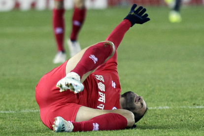Higinio Marín es uno de los jugadores en proceso de recuperación de su lesión. Mario Tejedor.