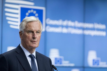 Michel Barnier, negociador de la UE.-THIERRY MONASSE