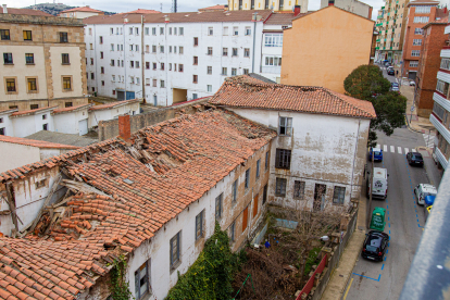 El viejo hospicio de la calle Alberca. MARIO TEJEDOR