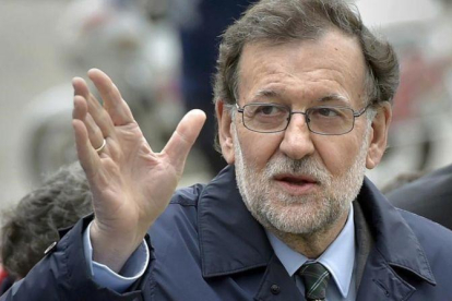 Mariano Rajoy, a su llegada a la cumbre de la UE en Bruselas.-ERIC VIDAL / REUTERS