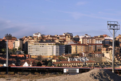 Panorámica de la zona sur de la capital.-VALENTÍN GUISANDE