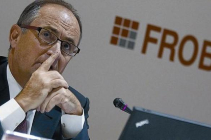 El presidente del Fondo para la Reestructuración Ordenada Bancaria (FROB), Fernando Restoy.-JOSE LUIS ROCA
