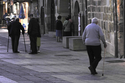 Las pensiones por jubilación son las más numerosas.-Álvaro Martínez
