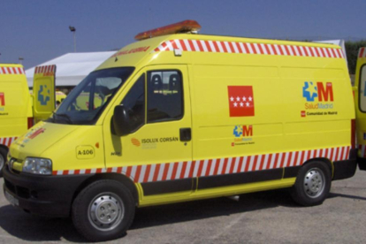 Ambulancia del SUMA-