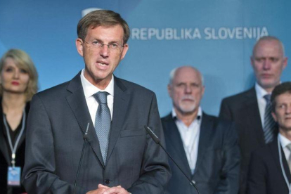 El ministro de Exteriores de Eslovenia, Miro Cerar.-DARKO BANDIC (AP)