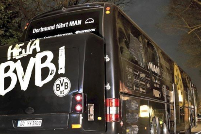 Detenido un ciudadano germano-ruso en relación con el atentado contra el autobús del Borussia Dortmund.-EFE